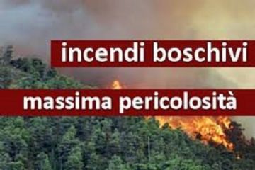 allerta rischio incendi